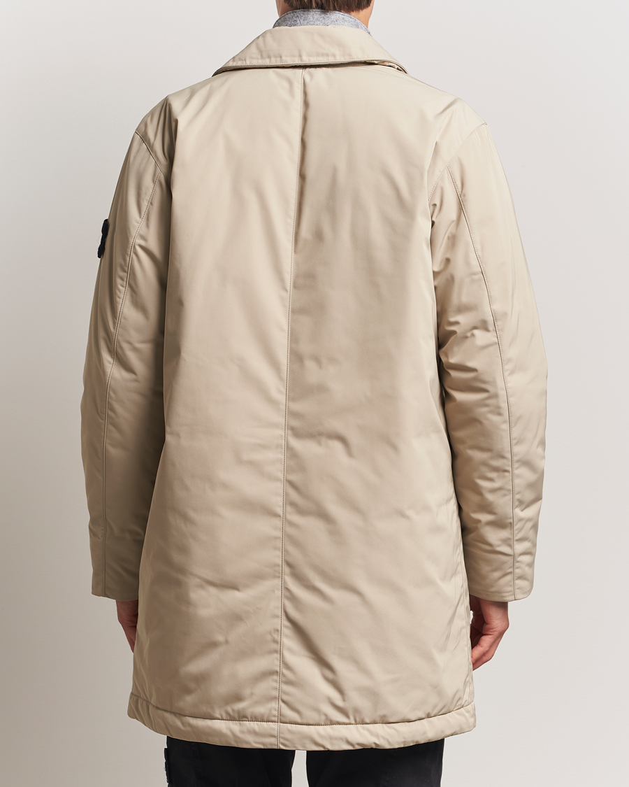 Herre | Jakker | Stone Island | Micro Twill Primaloft Padded Coat Beige
