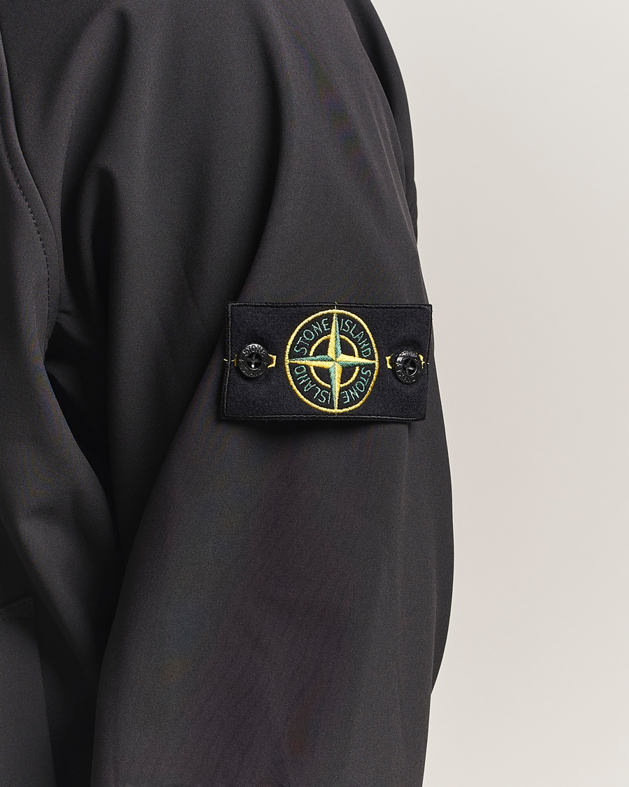 Herre | Jakker | Stone Island | Soft Shell Lined Short Parka Black