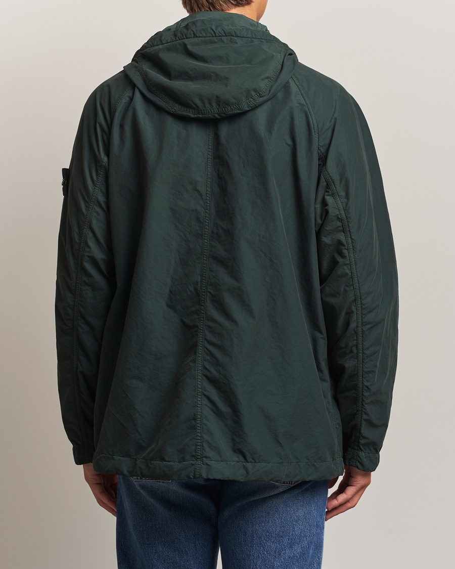 Herre | Jakker | Stone Island | David-Light TC Hooded Jacket Green