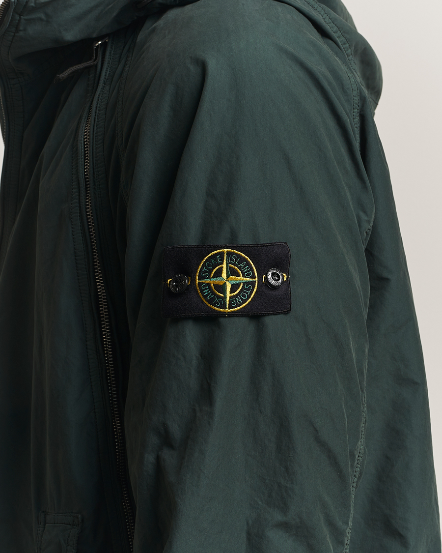 Herre | Jakker | Stone Island | David-Light TC Hooded Jacket Green