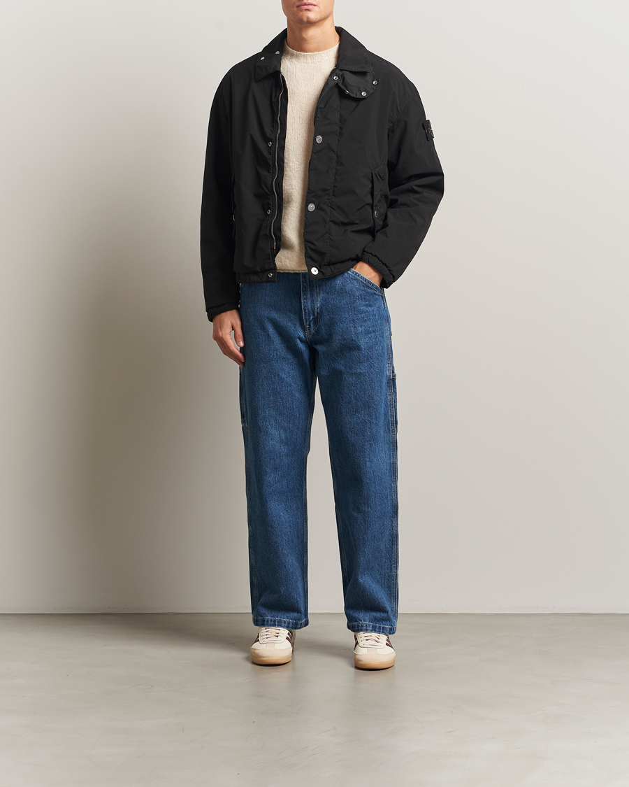 Herre | Jakker | Stone Island | Light Compact Touch Coach Jacket Black