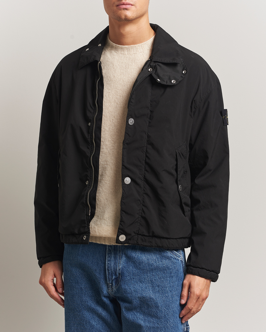 Herre | Jakker | Stone Island | Light Compact Touch Coach Jacket Black