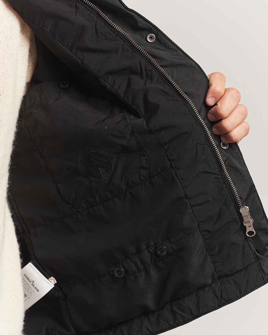Herre | Jakker | Stone Island | Light Compact Touch Coach Jacket Black