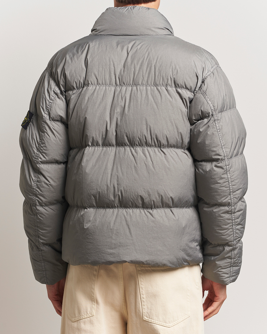 Herre | Jakker | Stone Island | Crinkle Reps Down Jacket Cement