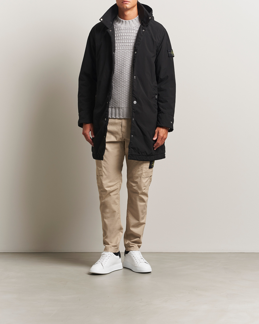 Herre | Bukser | Stone Island | Supima Cotton Stretch Cargo Trousers Desert