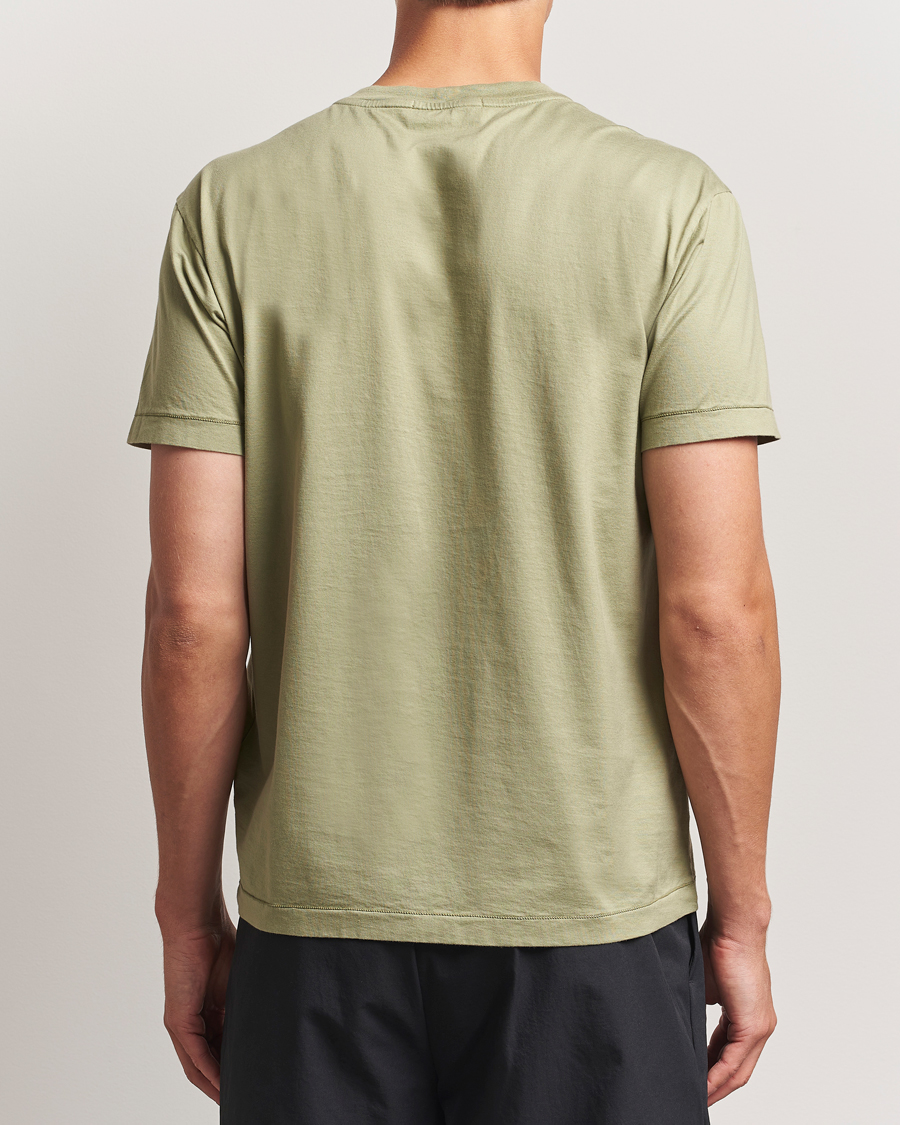 Herre | T-Shirts | Stone Island | Garment Dyed Cotton Jersey T-Shirt Sage