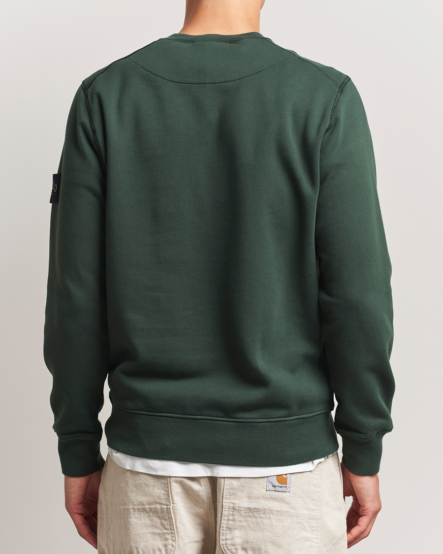 Herre | Trøjer | Stone Island | Garment Dyed Fleece Sweatshirt Juniper
