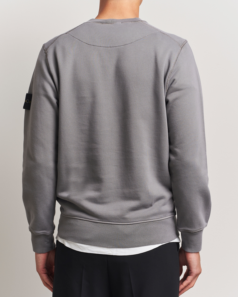 Herre | Trøjer | Stone Island | Garment Dyed Fleece Sweatshirt Cement