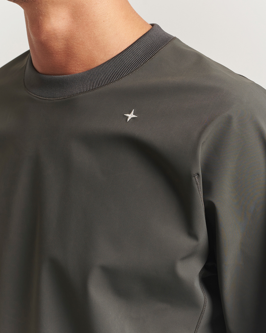 Herre | Trøjer | Stone Island | Stellina Technical Jersey Sweatshirt Lead Grey