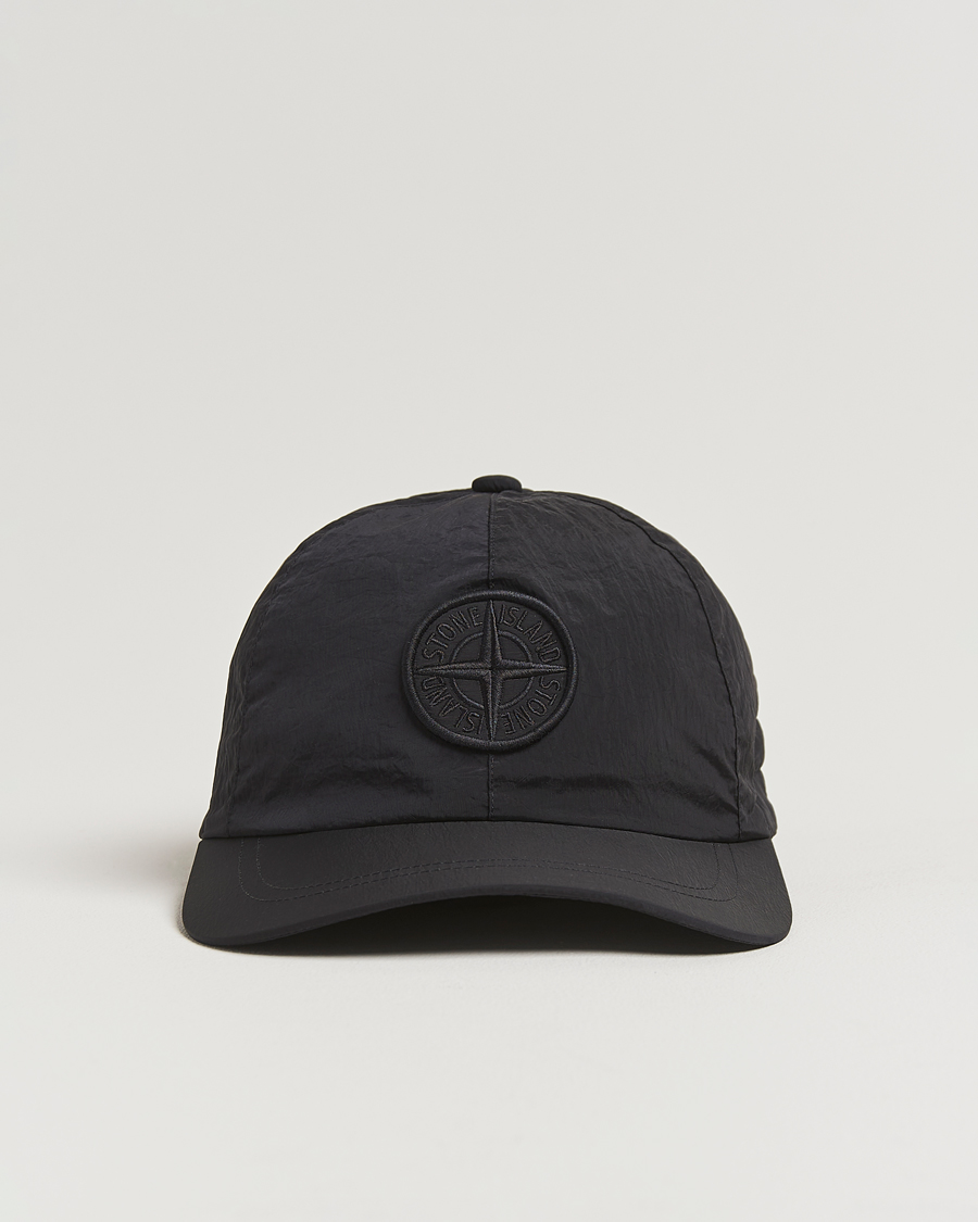 Herre | Hatte & kasketter | Stone Island | Nylon Metal Cap Black