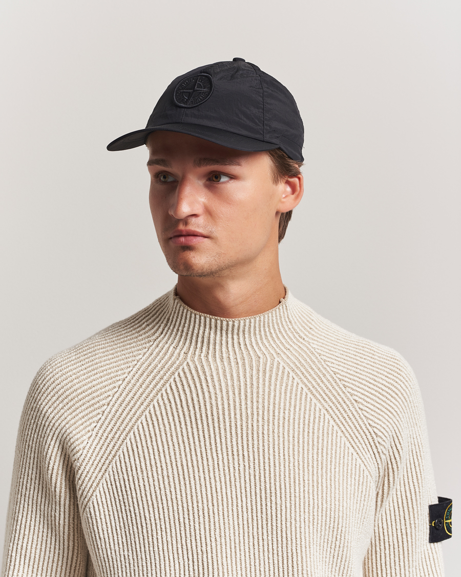 Herre | Hatte & kasketter | Stone Island | Nylon Metal Cap Black