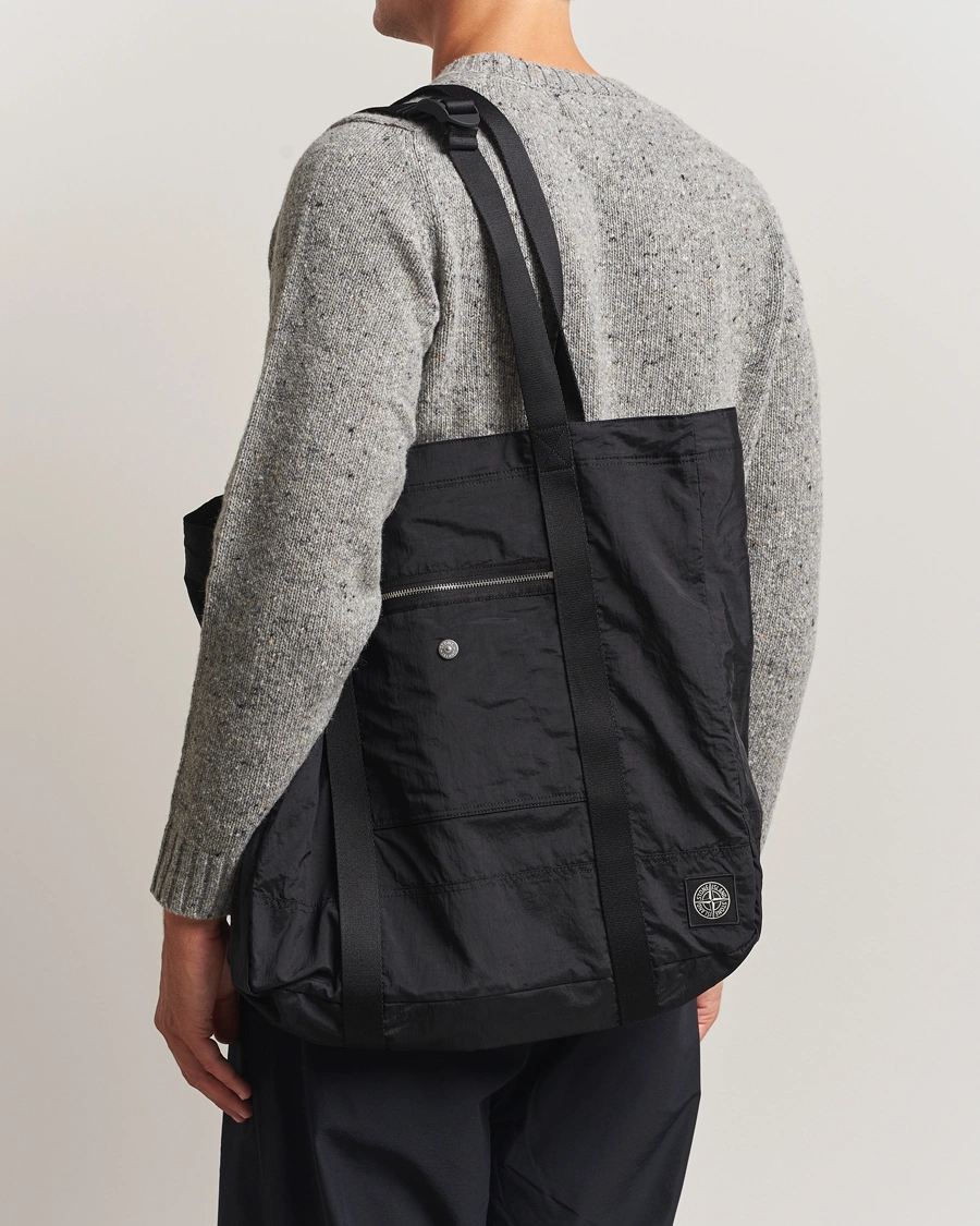 Herre | Tasker | Stone Island | Nylon Metal Tote Black
