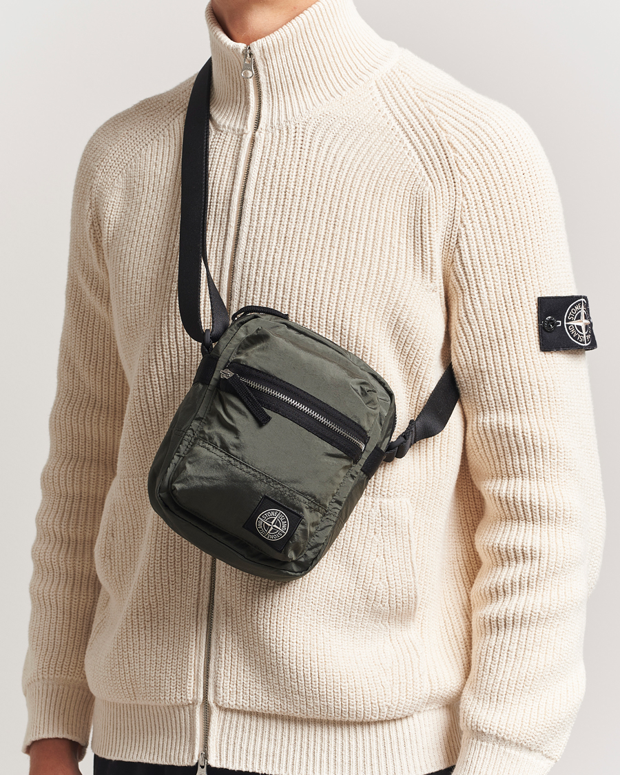 Herre | Tasker | Stone Island | Nylon Metal Shoulder Pouch Musk