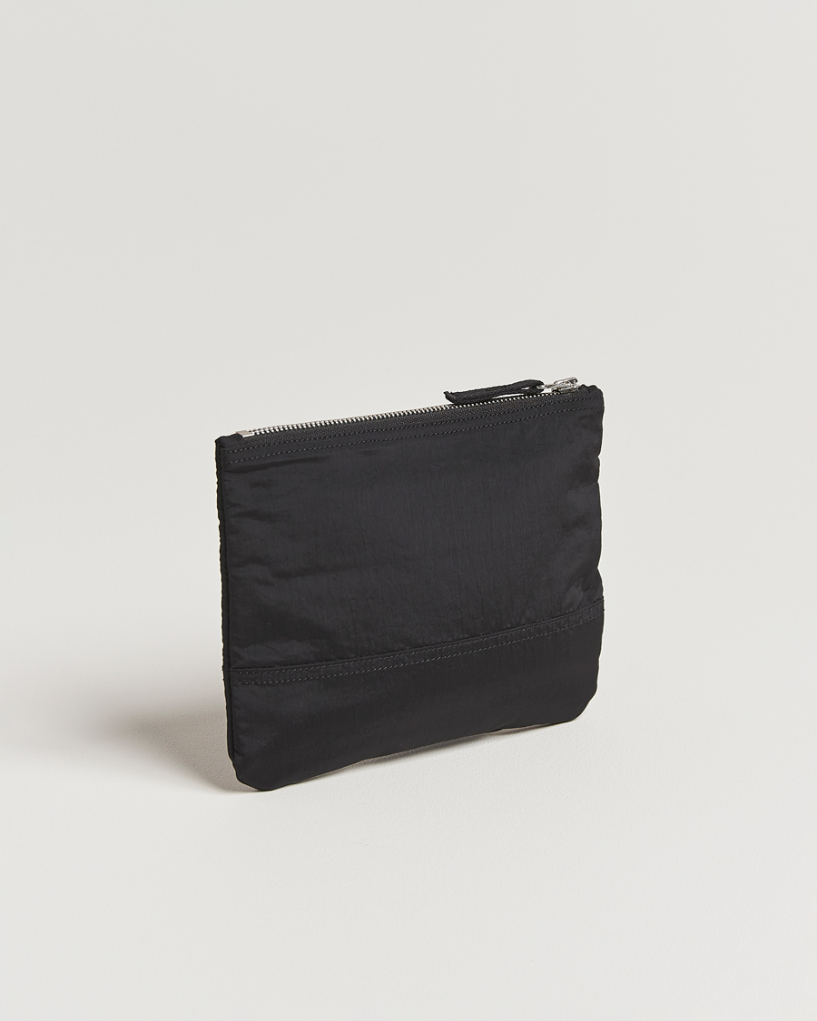 Herre | Punge | Stone Island | Nylon Metal Zip Wallet Black