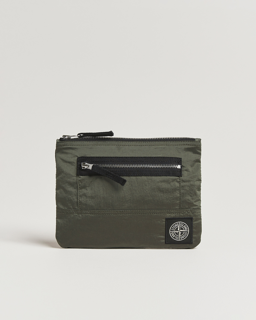 Herre | Punge | Stone Island | Nylon Metal Zip Wallet Musk
