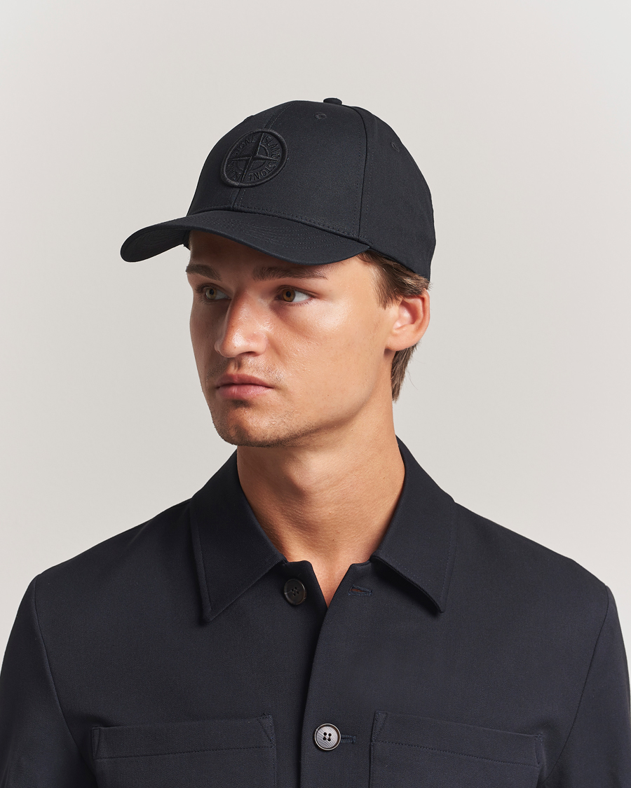 Herre | Hatte & kasketter | Stone Island | Classic Cotton Cap Black