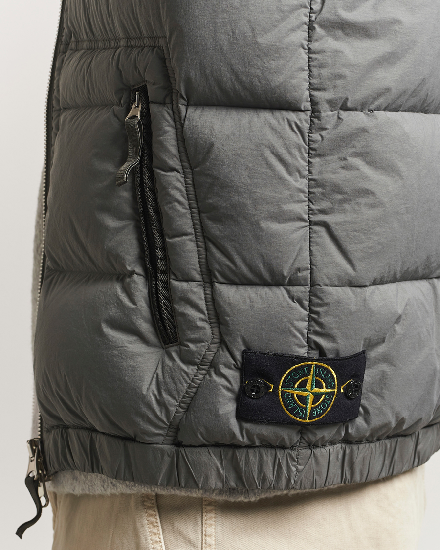 Herre | Veste | Stone Island | Seamless Tunnel Nylon Down Vest Cement