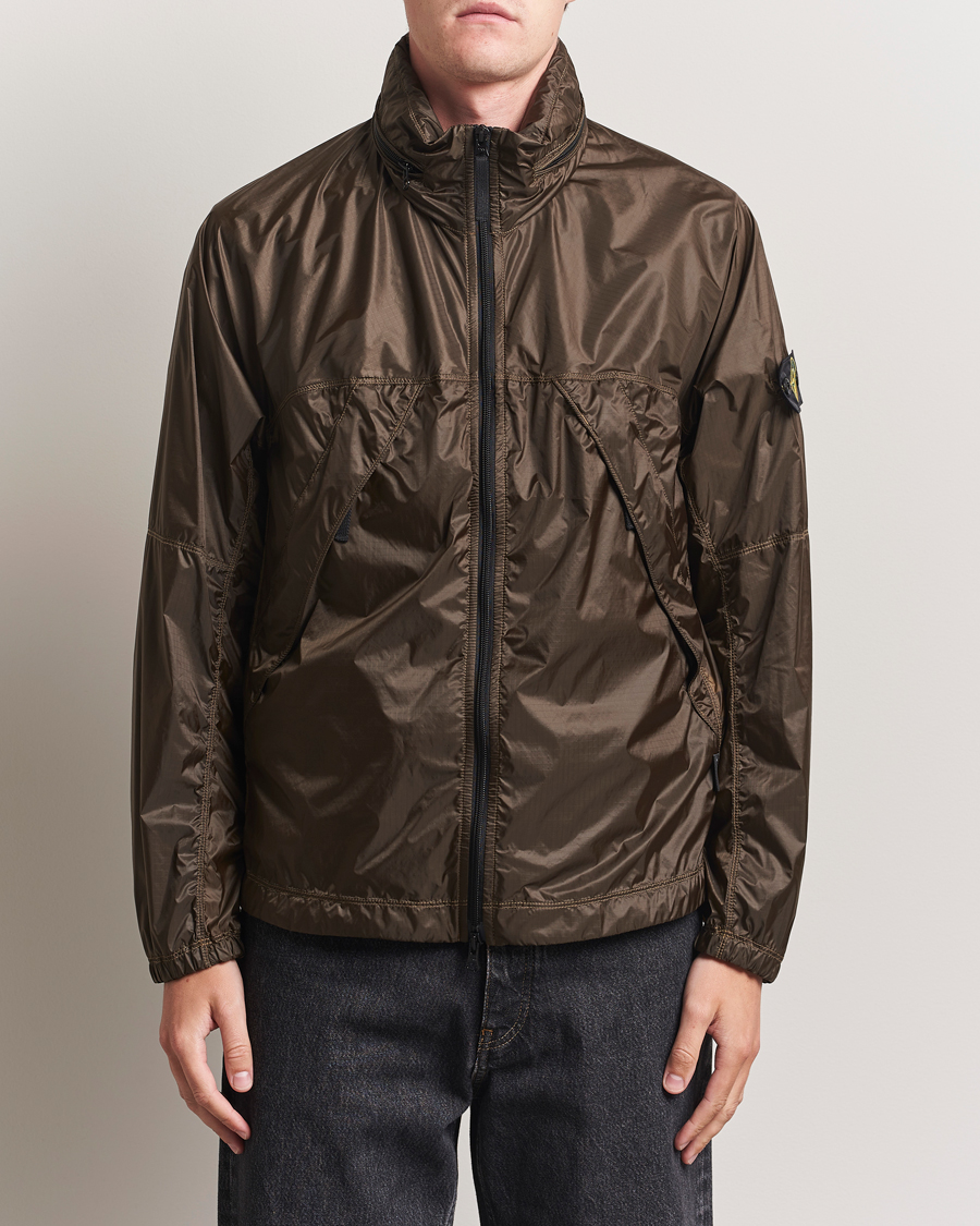 Herre | Jakker | Stone Island | Ripstop Light Nylon Jacket Military Green