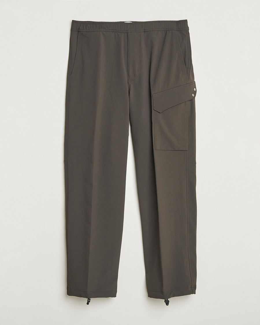 Herre | Bukser | Stone Island | Stellina Nylon Stretch Cargo Joggers Lead Grey