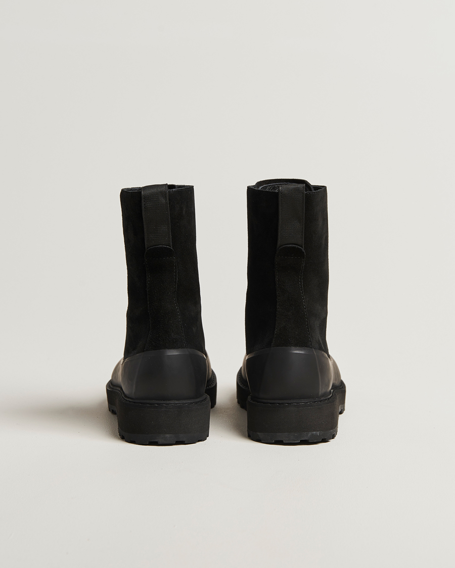 Herre | Støvler | Stone Island | Suede Hiking Boots Black