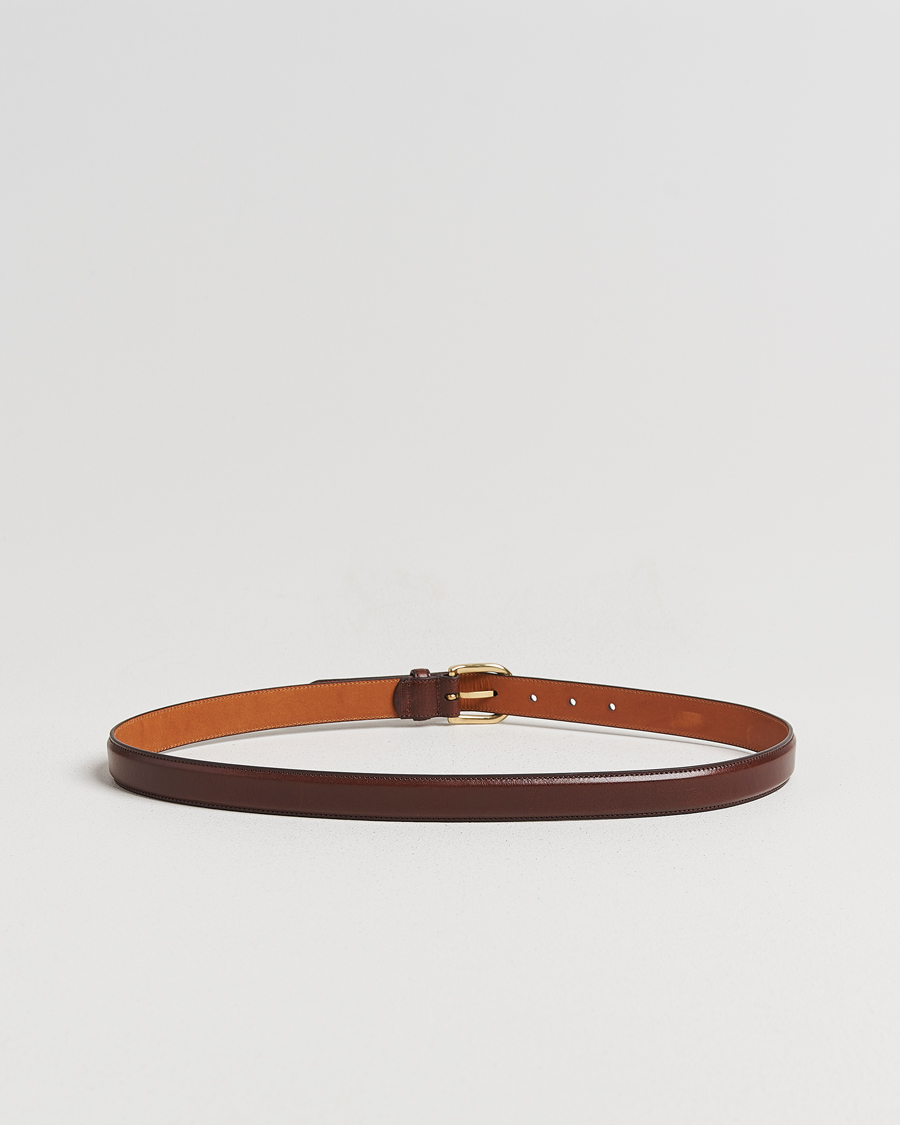 Herre | Bælter | Kamakura Shirts | Vintage Ivy Horseshoe Buckle Belt Brown