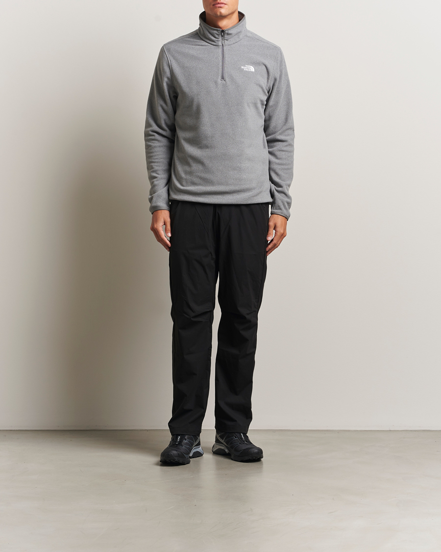 Herre | Trøjer | The North Face | Glacier Fleece 1/4 Zip Grey