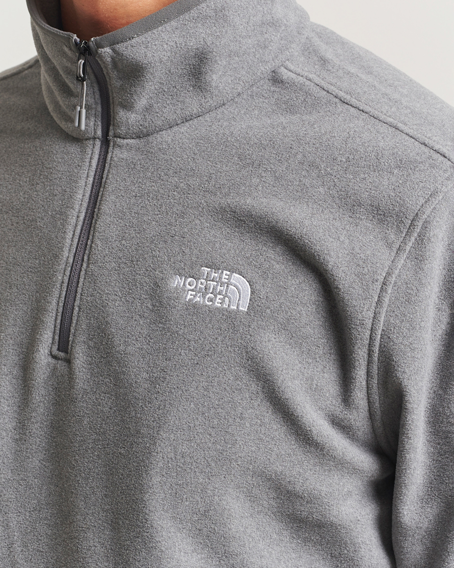 Herre | Trøjer | The North Face | Glacier Fleece 1/4 Zip Grey