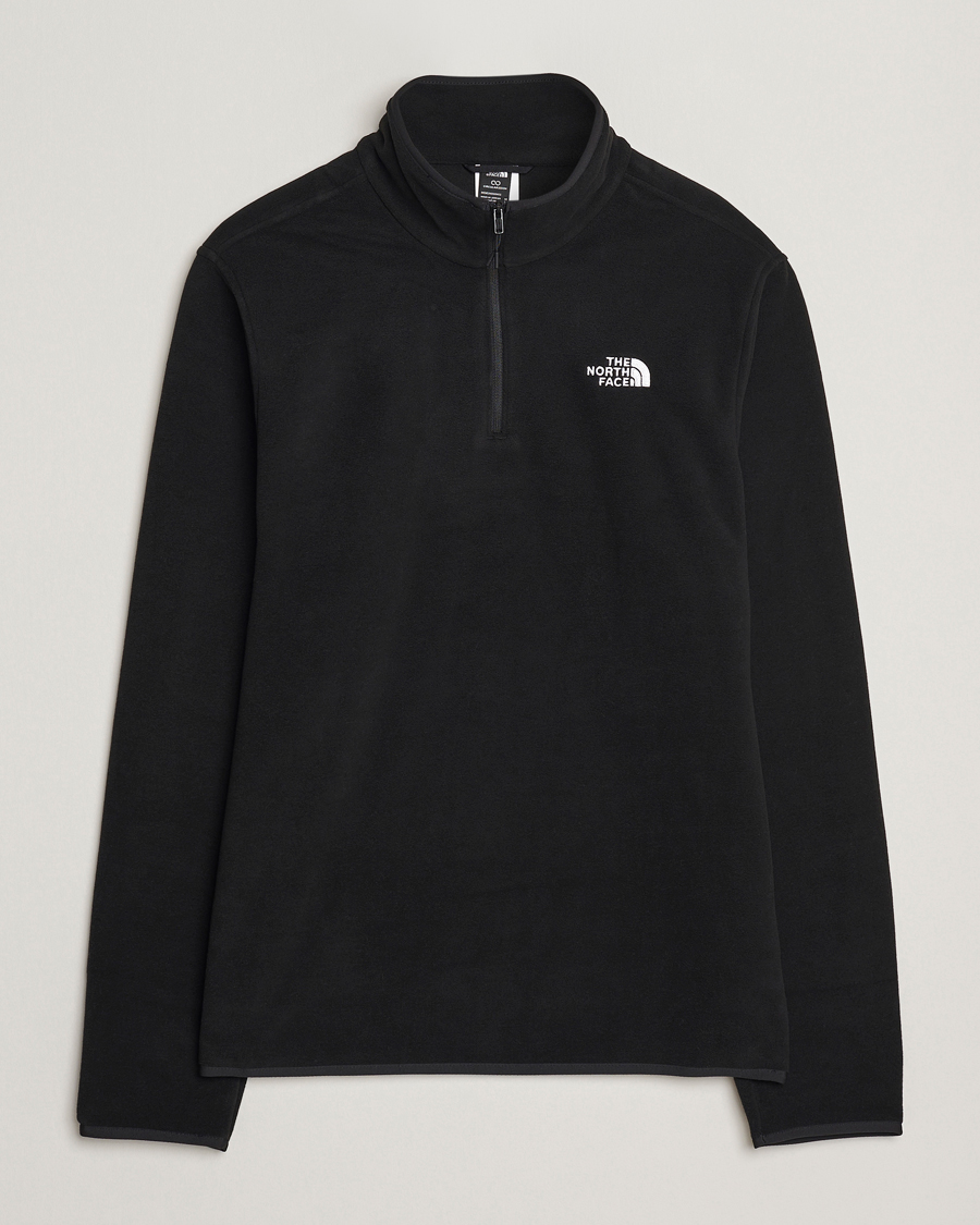 Herre | Trøjer | The North Face | Glacier Fleece 1/4 Zip Black