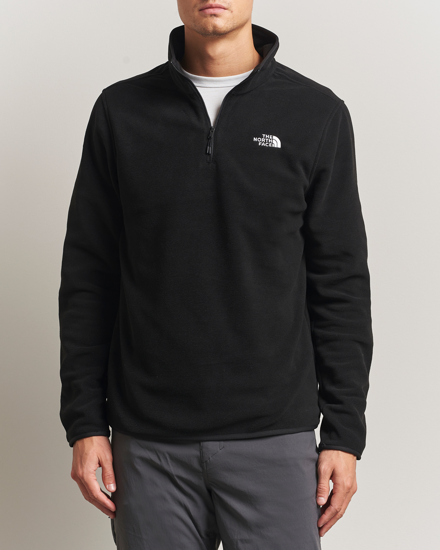 Herre | Trøjer | The North Face | Glacier Fleece 1/4 Zip Black