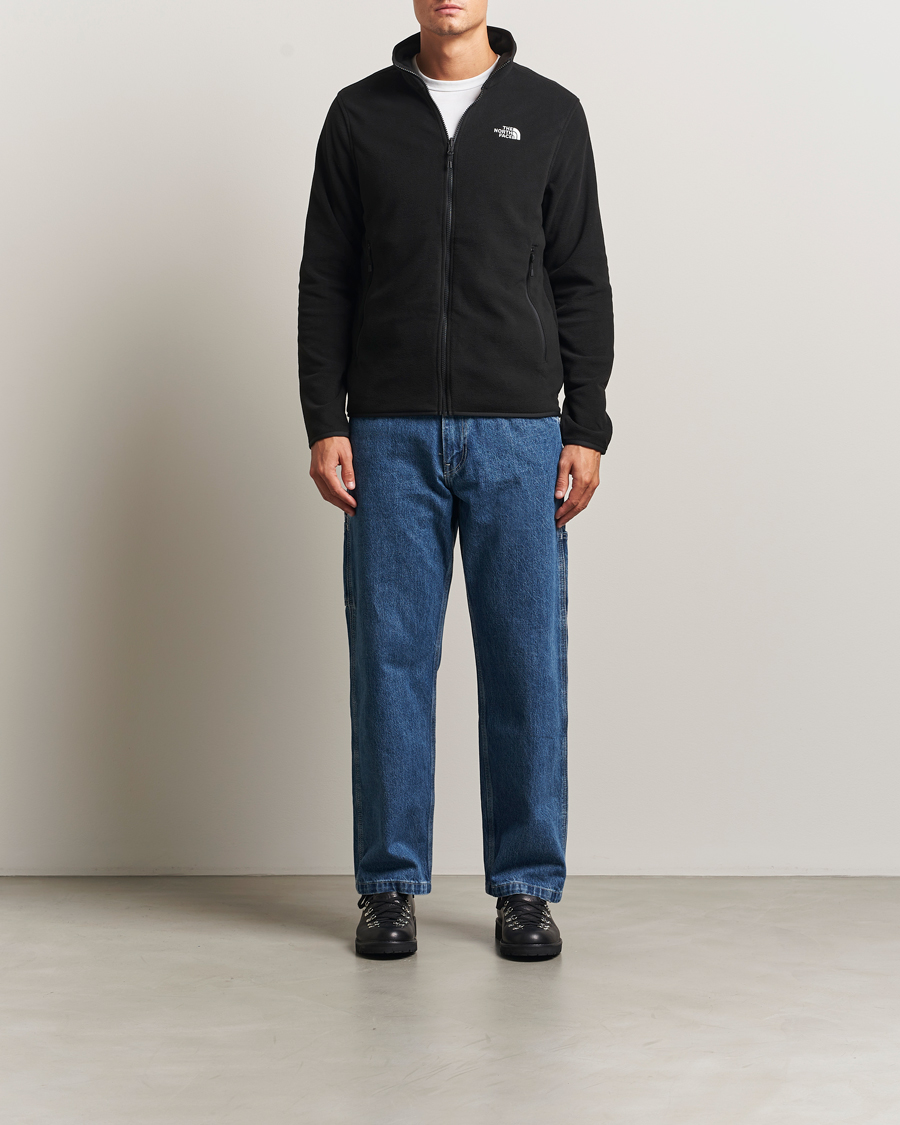 Herre | Trøjer | The North Face | Glacier Fleece Full Zip Black