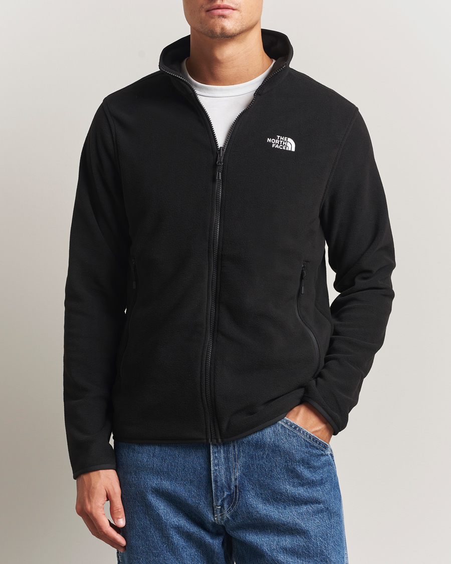 Herre | Trøjer | The North Face | Glacier Fleece Full Zip Black