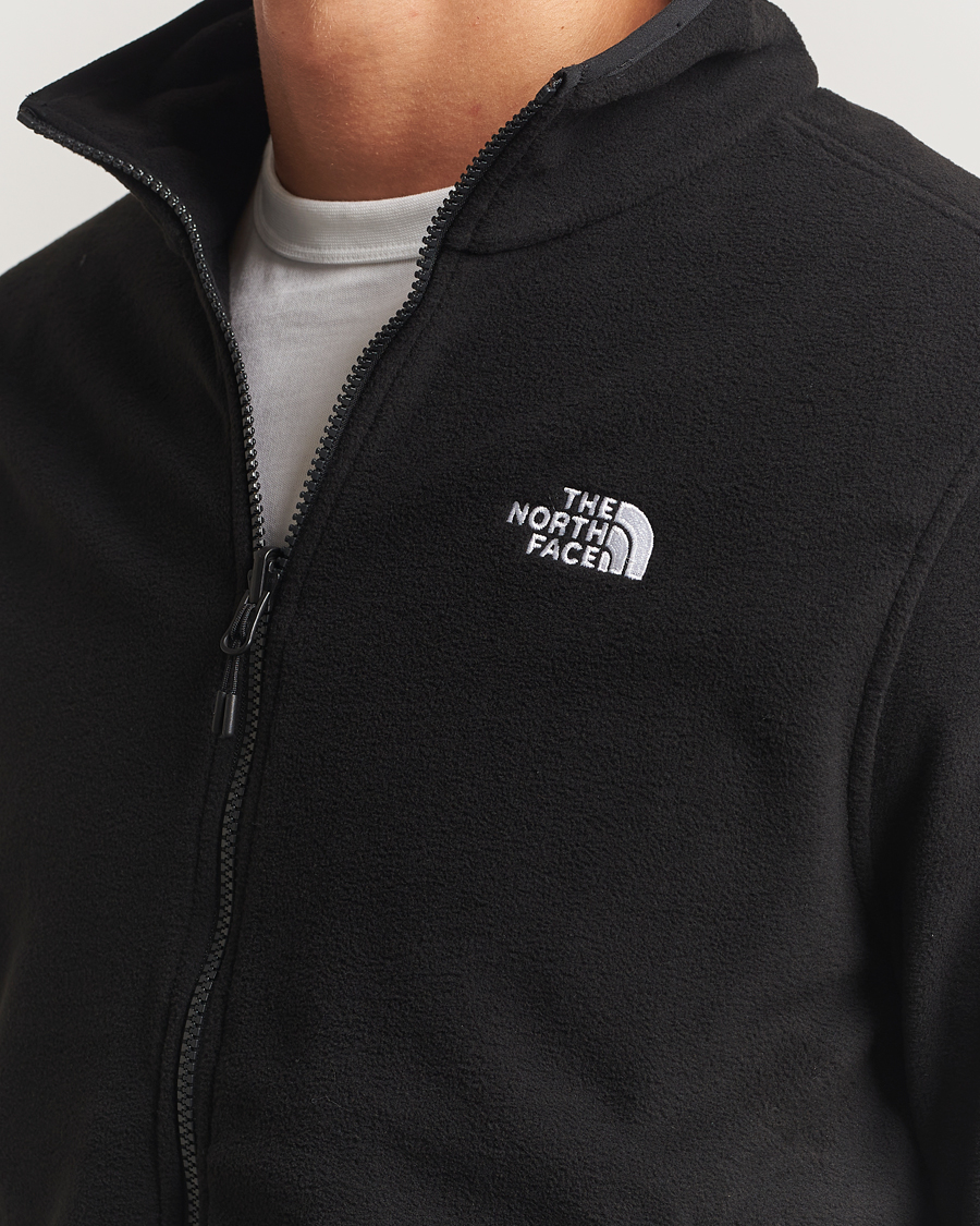 Herre | Trøjer | The North Face | Glacier Fleece Full Zip Black