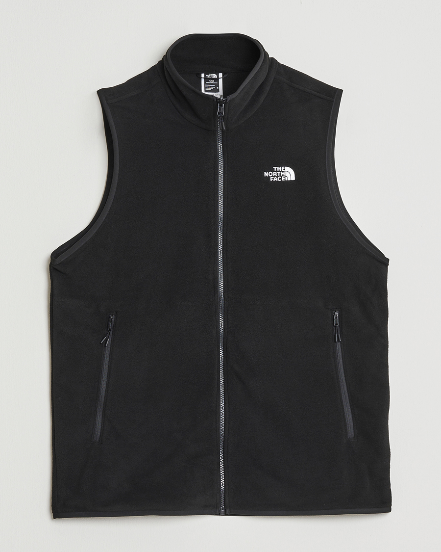 Herre | Veste | The North Face | Glacier Fleece Vest Black