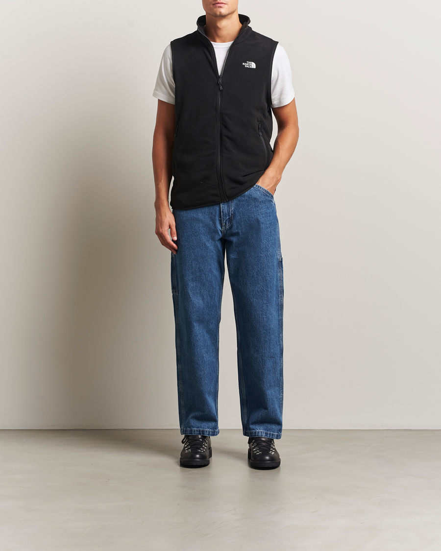 Herre | Veste | The North Face | Glacier Fleece Vest Black