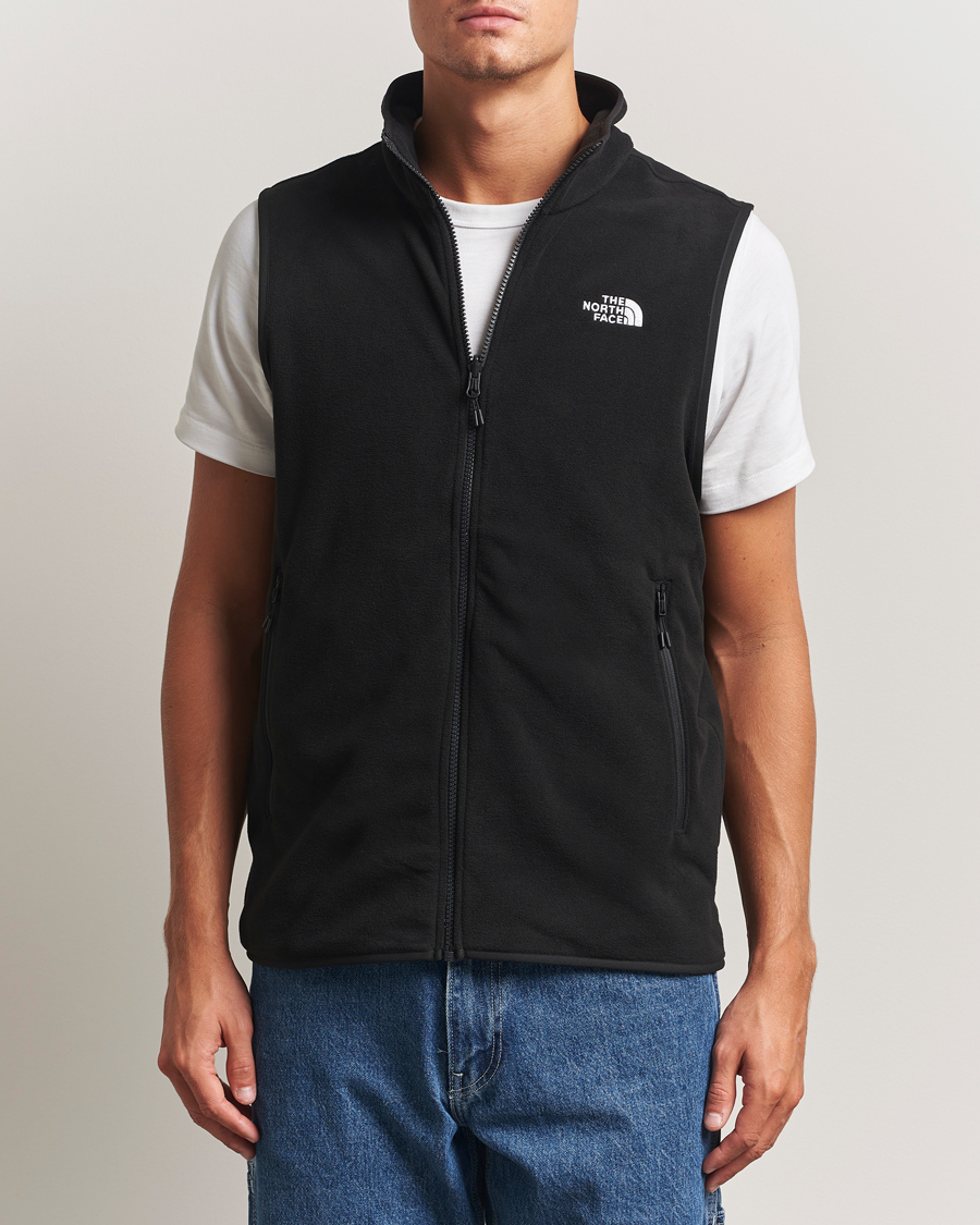 Herre | Veste | The North Face | Glacier Fleece Vest Black