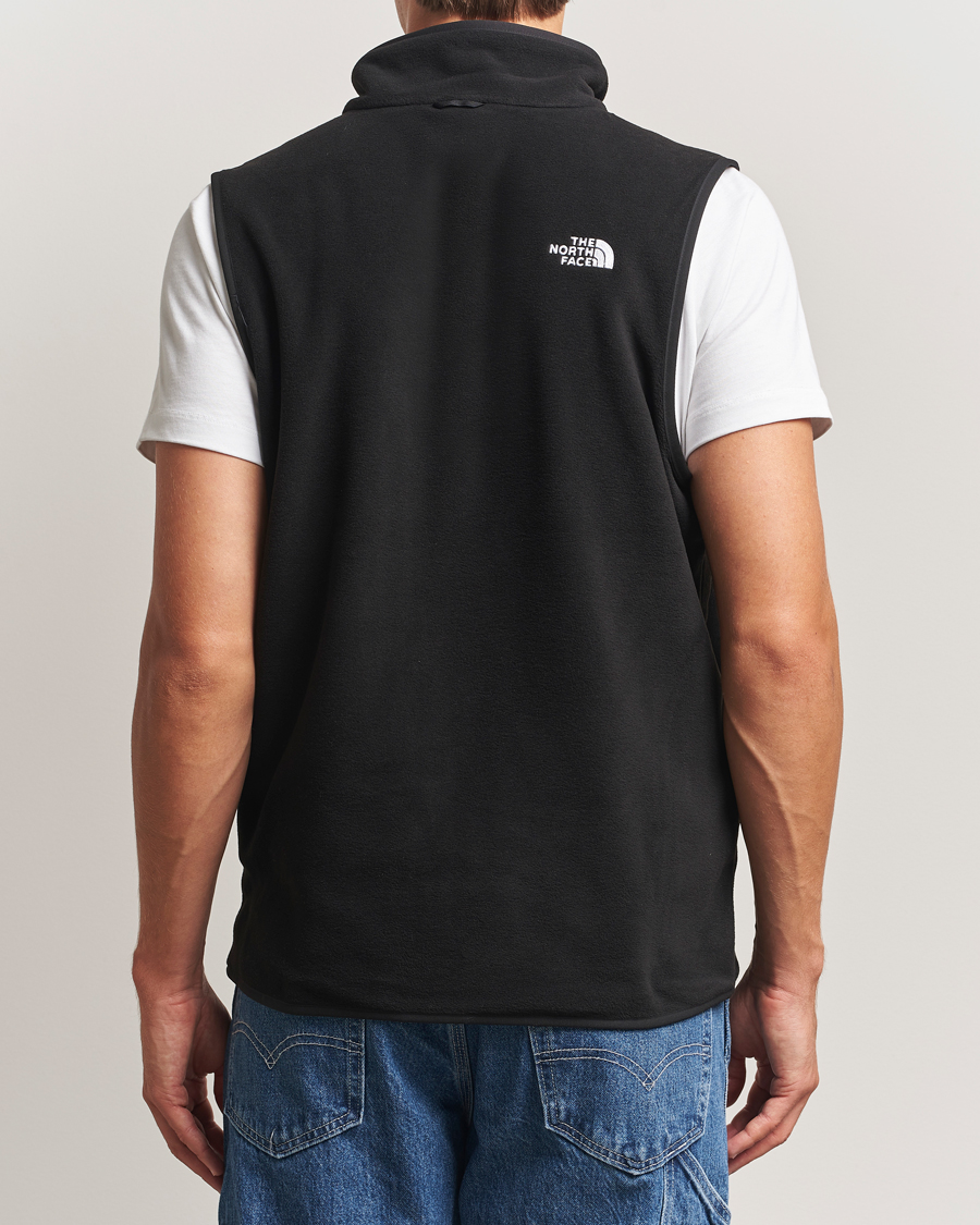 Herre | Veste | The North Face | Glacier Fleece Vest Black