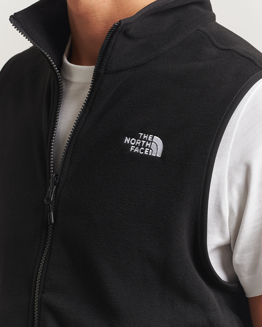 Herre | Veste | The North Face | Glacier Fleece Vest Black
