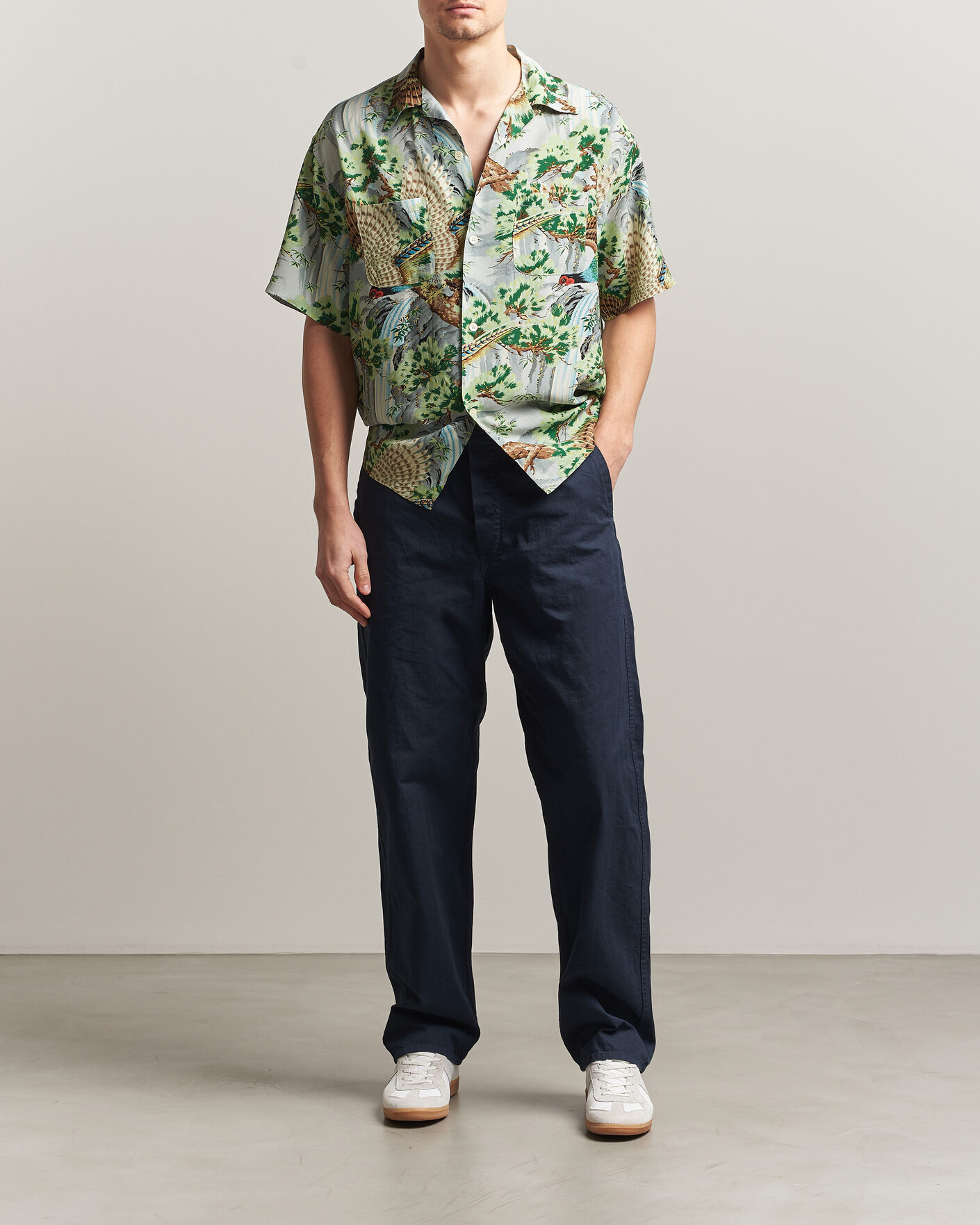 Herre | Bukser | orSlow | French Work Pants Navy