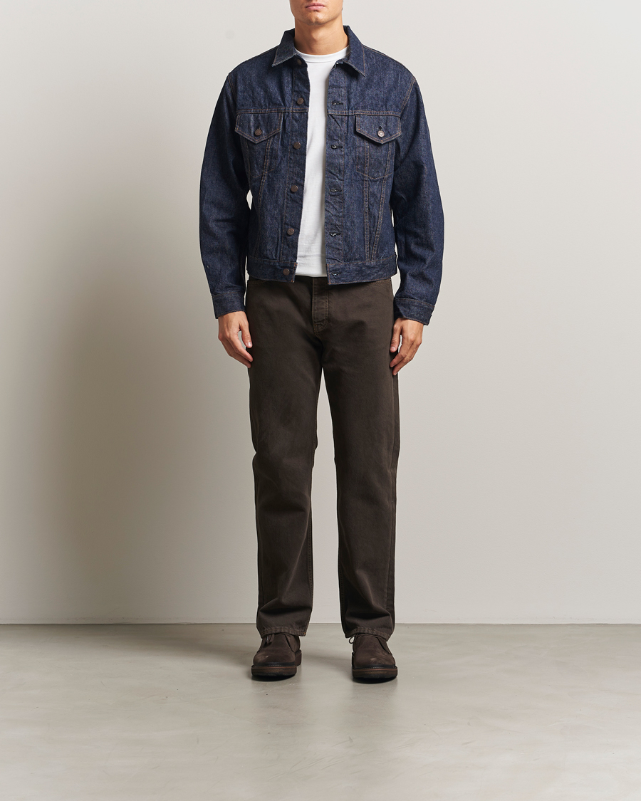Herre | Jakker | orSlow | Type 3 1960s Denim Jacket One Wash