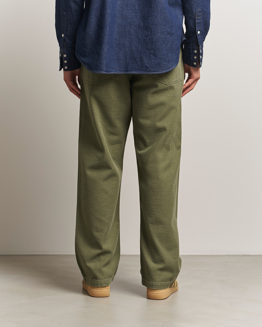 Herre | Bukser | orSlow | Vintage Fit Fatigue Pants Dark Olive
