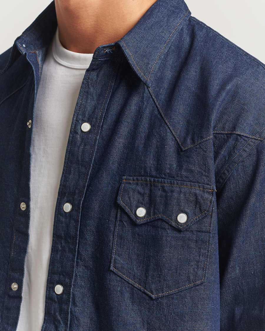 Herre | Skjorter | orSlow | Western Shirt One Wash