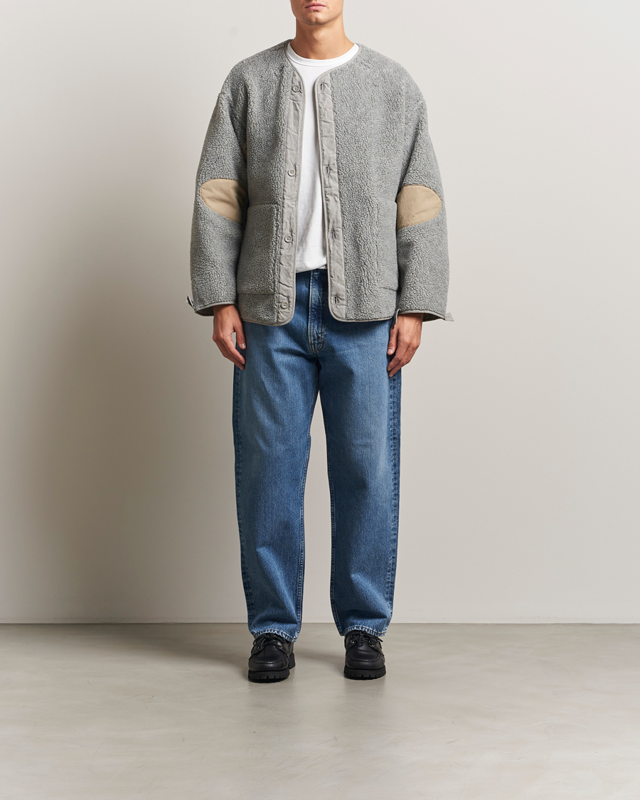 Herre | Trøjer | orSlow | M-65 Tail Coat Liner Light Grey