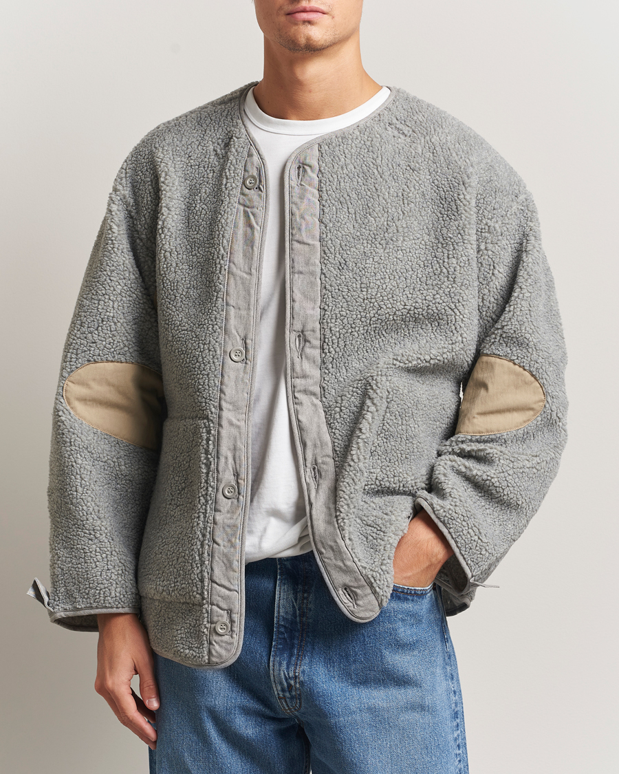 Herre | Trøjer | orSlow | M-65 Tail Coat Liner Light Grey
