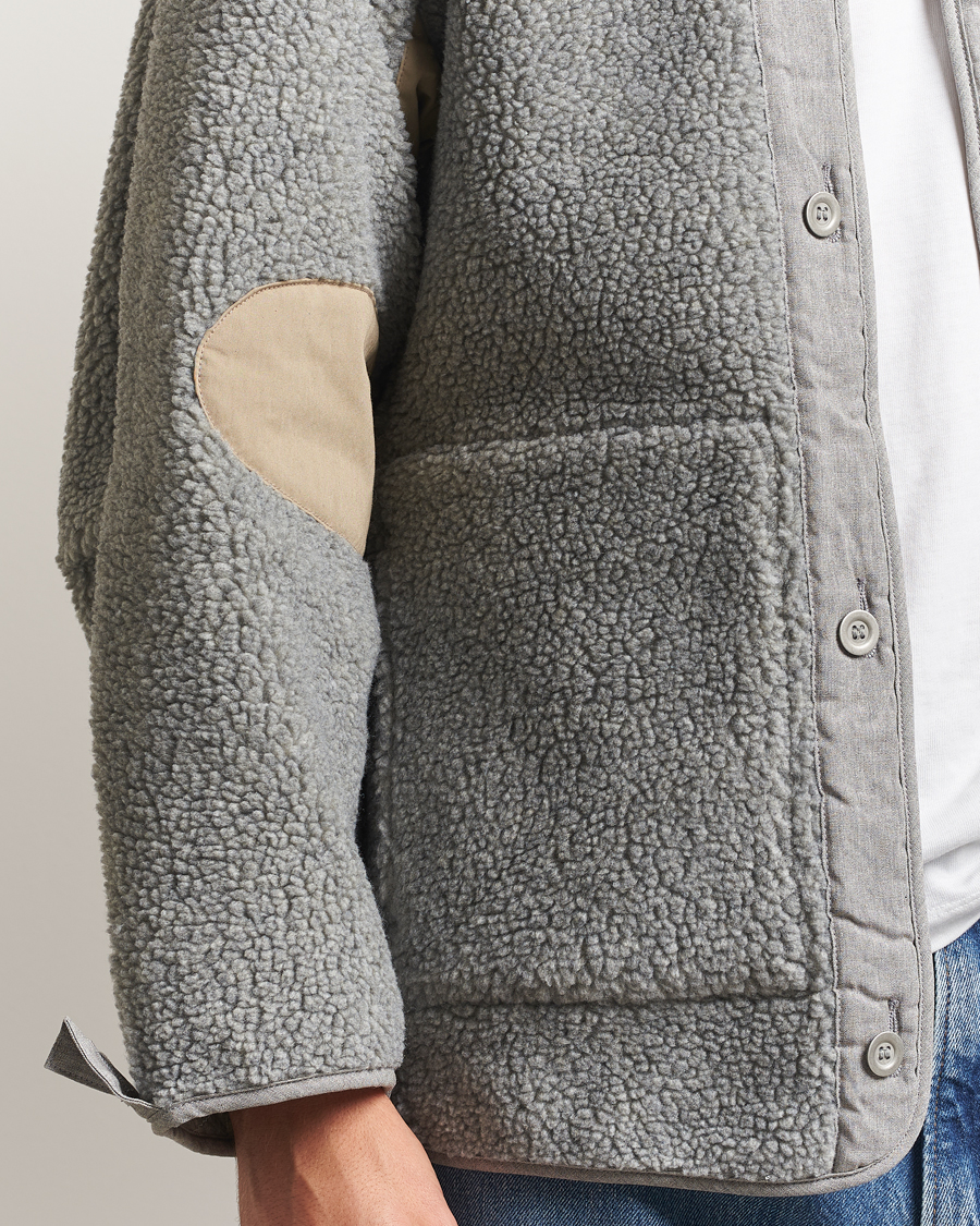 Herre | Trøjer | orSlow | M-65 Tail Coat Liner Light Grey
