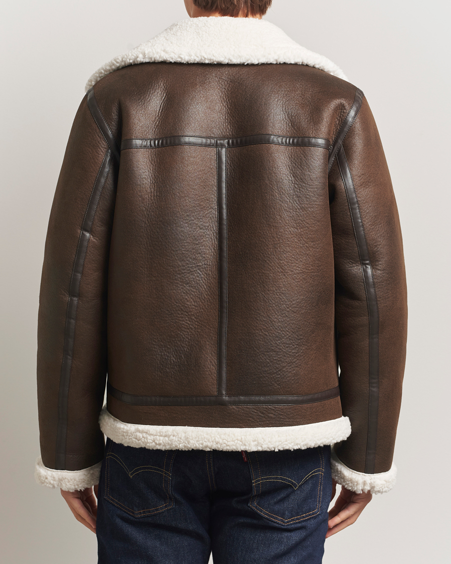 Herre | Jakker | A.P.C. | Tommy Aviator Jacket Brown