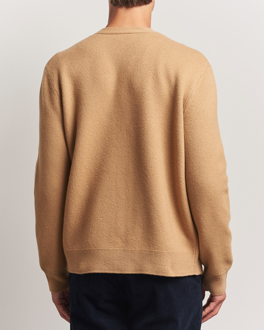 Herre | Trøjer | A.P.C. | Kenny Wool Knitted Cardigan Camel