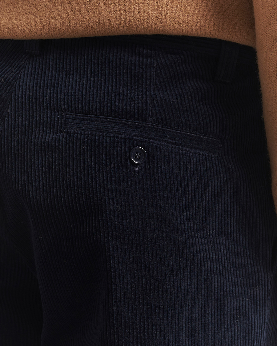 Herre | Bukser | A.P.C. | Lawrence Corduroy Trousers Dark Navy