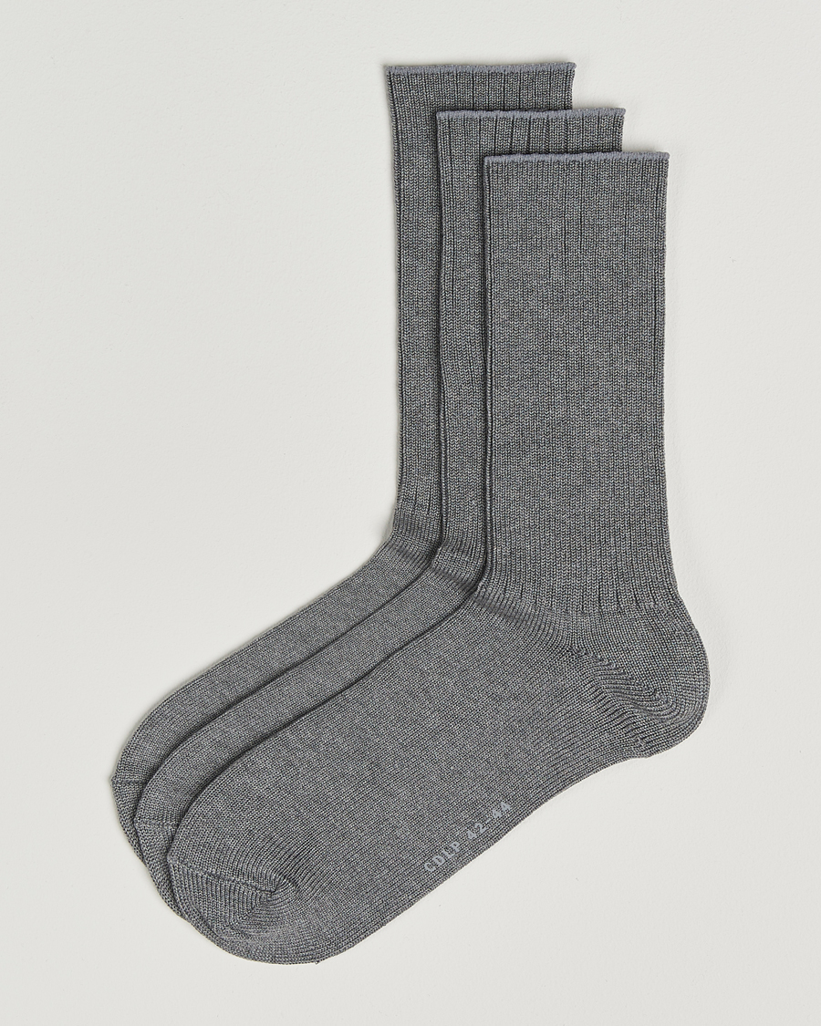 Herre | Undertøj | CDLP | 3-Pack Tennis Socks Grey Melange