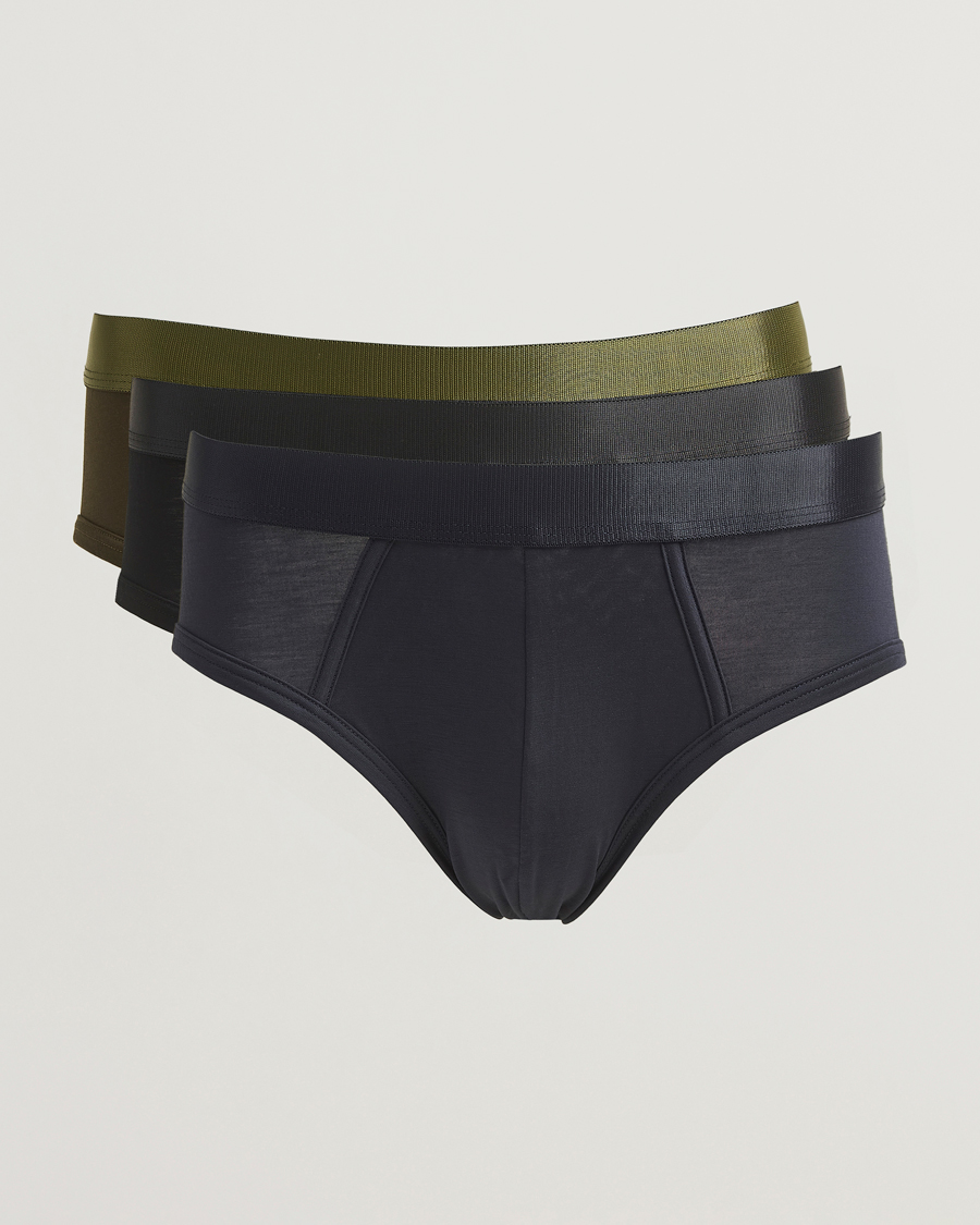 Herre | Undertøj | CDLP | 3-Pack Y-Brief Black/Navy/Olive