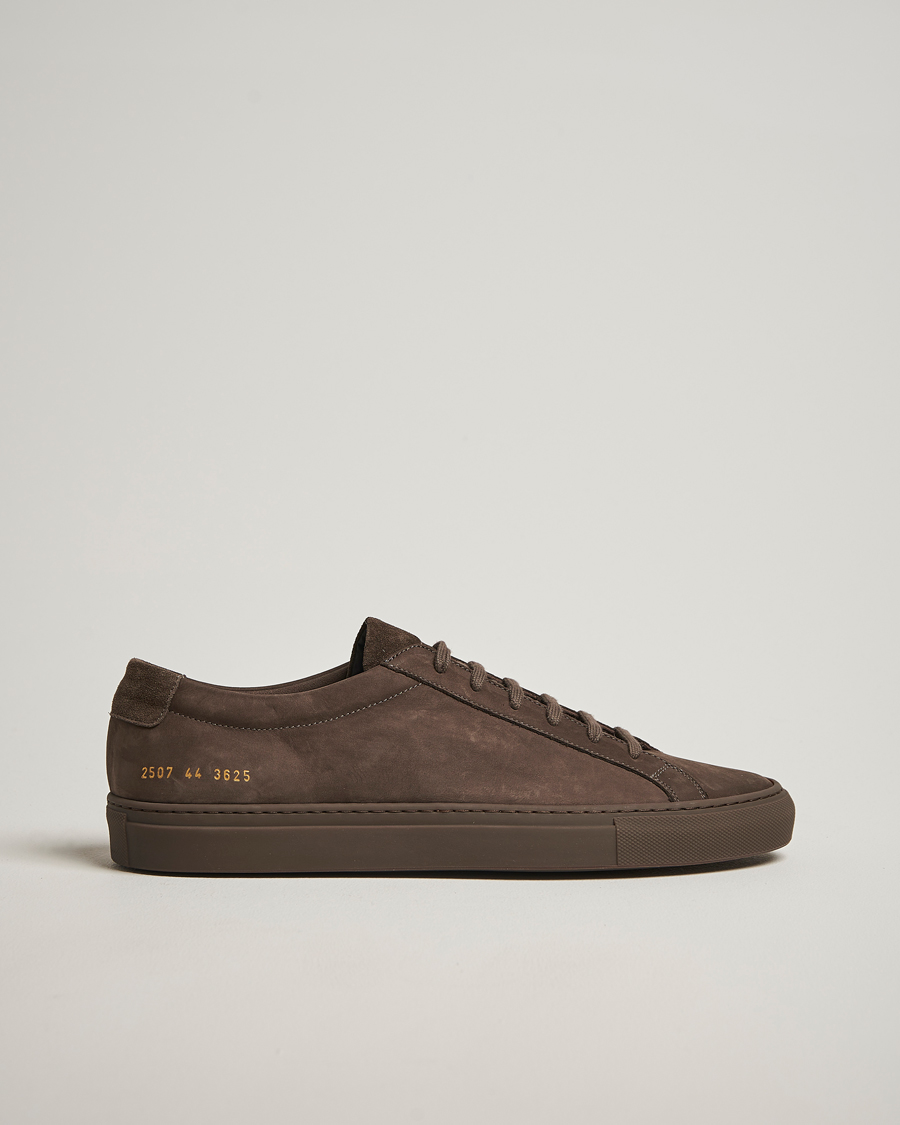 Herre | Sneakers | Common Projects | Original Achilles Nubuck Sneaker Moka